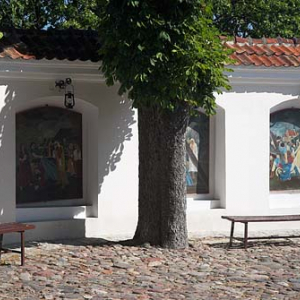 Stacje przy kościele Franciszkanów w Kazimierzu Dolnym